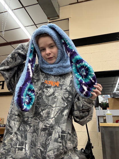 blue tie-dye bunny
