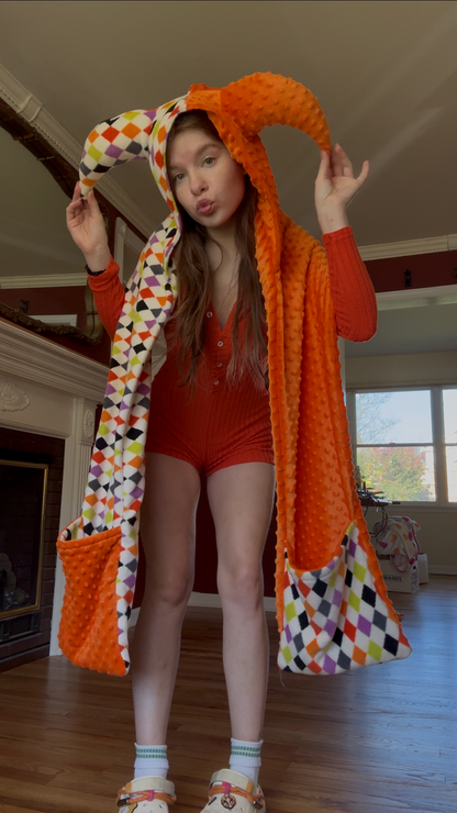 Jester Oversized Hooded Scarf w/ Pockets