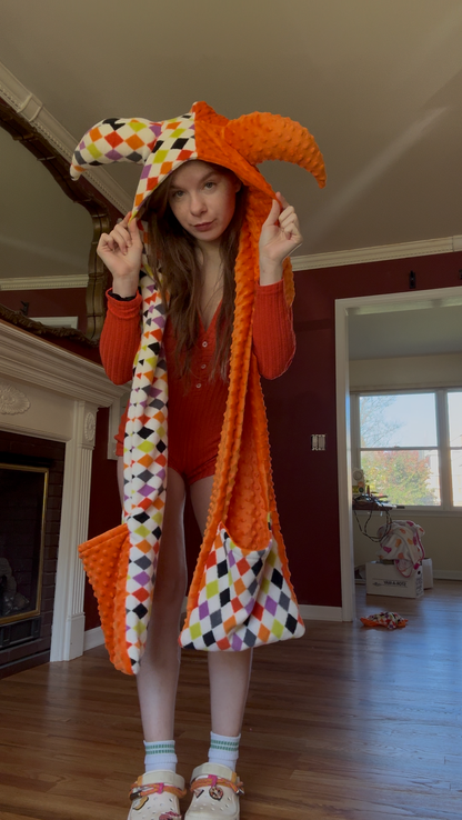 Jester Oversized Hooded Scarf w/ Pockets